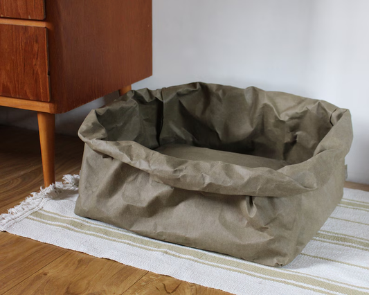 Cat bed | made from washable paper | Cat Box | Cat Cave | Pet Box | Pet bed | Pet Pot | Cat House | Minimalist | Interior design
