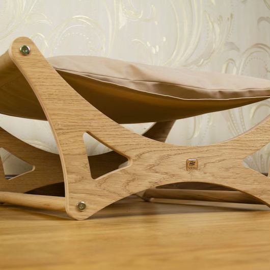 Cat hammock, Cat bed, Pet hammock, Cat furniture, , cat gift, cat pillow, pet beds, pet hammock, wooden cat hammock